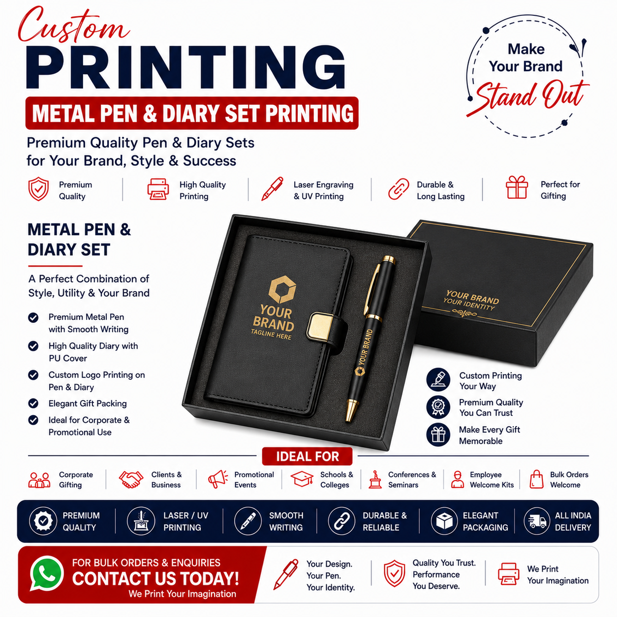 Diary & Pen Set